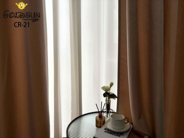 CR - 21 / CORTINAS BLACKOUT COLOR ENTERO (CAJA X 24 UNDS)