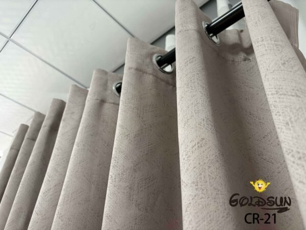 CR - 21 / CORTINAS BLACKOUT COLOR ENTERO (CAJA X 24 UNDS)