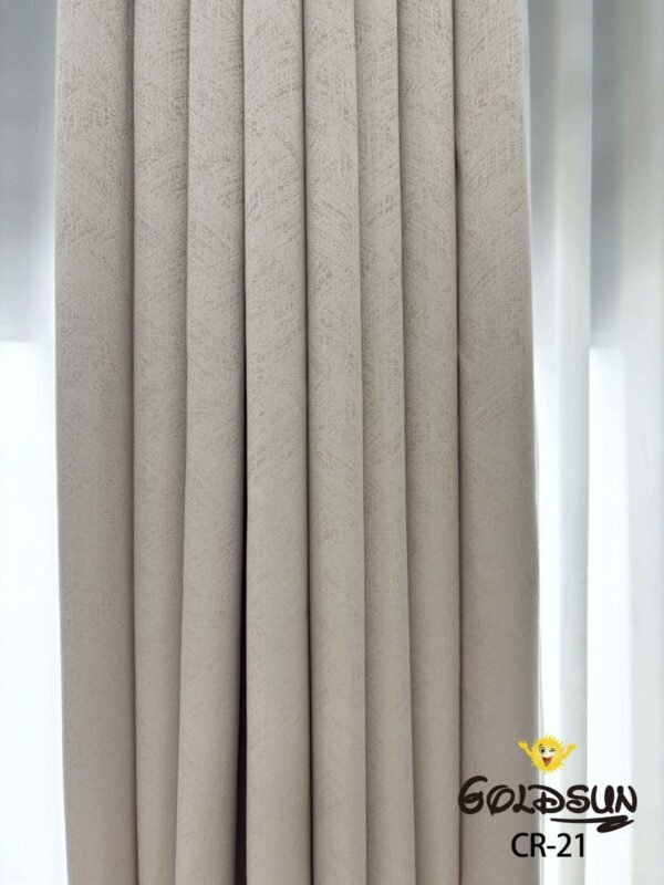 CR - 21 / CORTINAS BLACKOUT COLOR ENTERO (CAJA X 24 UNDS)