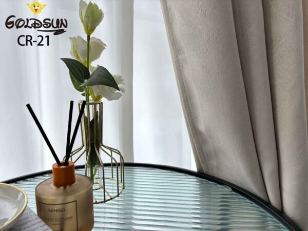 CR - 21 / CORTINAS BLACKOUT COLOR ENTERO (CAJA X 24 UNDS)