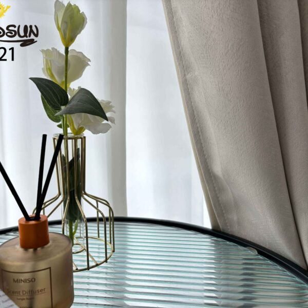 CR - 21 / CORTINAS BLACKOUT COLOR ENTERO (CAJA X 24 UNDS)