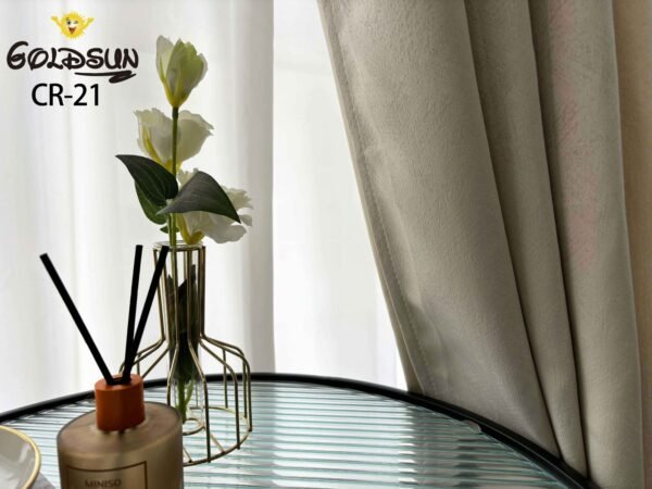 CR - 21 / CORTINAS BLACKOUT COLOR ENTERO (CAJA X 24 UNDS)