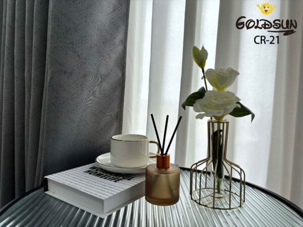 CR - 21 / CORTINAS BLACKOUT COLOR ENTERO (CAJA X 24 UNDS)