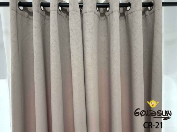 CR - 21 / CORTINAS BLACKOUT COLOR ENTERO (CAJA X 24 UNDS)