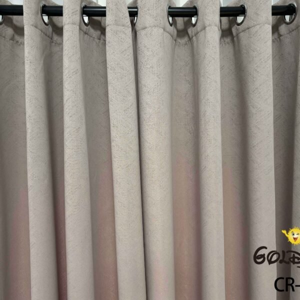 CR - 21 / CORTINAS BLACKOUT COLOR ENTERO (CAJA X 24 UNDS)