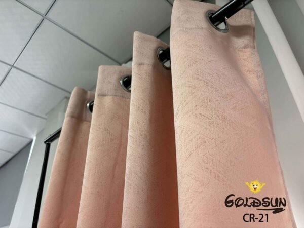 CR - 21 / CORTINAS BLACKOUT COLOR ENTERO (CAJA X 24 UNDS)