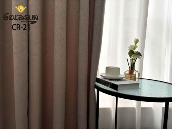 CR - 21 / CORTINAS BLACKOUT COLOR ENTERO (CAJA X 24 UNDS)