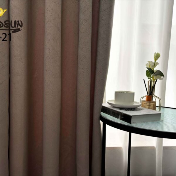 CR - 21 / CORTINAS BLACKOUT COLOR ENTERO (CAJA X 24 UNDS)