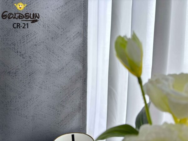 CR - 21 / CORTINAS BLACKOUT COLOR ENTERO (CAJA X 24 UNDS)