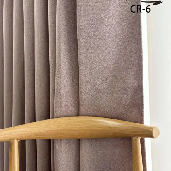 CR - 6 / CORTINAS DE LINO BLACKOUT PREMIUM COLOR ENTERO (CAJA X 24 UNDS)