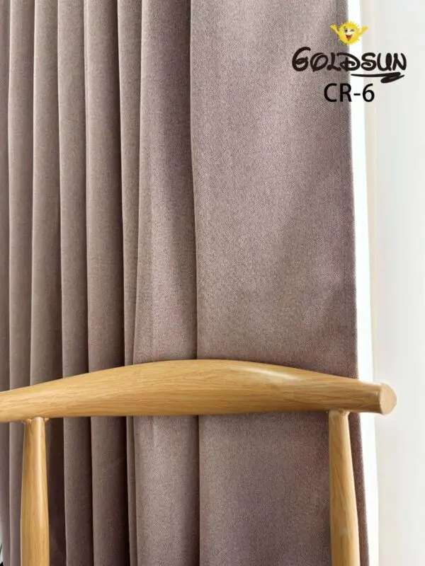 CR - 6 / CORTINAS DE LINO BLACKOUT PREMIUM COLOR ENTERO (CAJA X 24 UNDS)