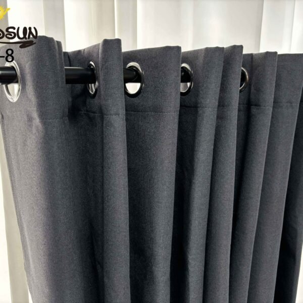 CR - 8 / CORTINAS DE LINO BLACKOUT COLOR ENTERO (CAJA X 24 UNDS)