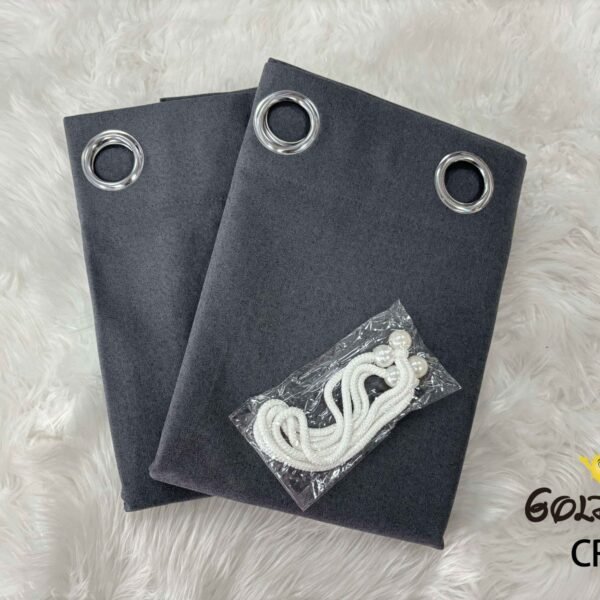 CR - 8 / CORTINAS DE LINO BLACKOUT COLOR ENTERO (CAJA X 24 UNDS)