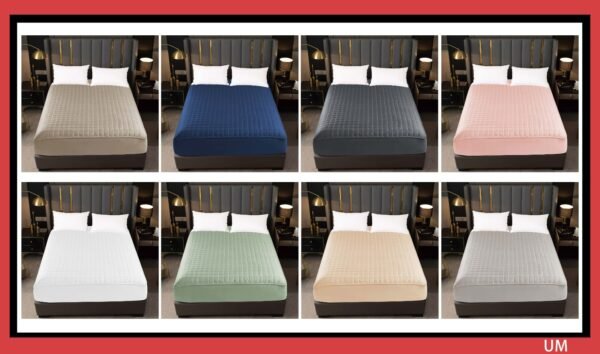 UM - 2 / PROTECTOR DE COLCHÓN IMPERMEABLE CON CIERRE (FARDO X 24 UNDS)