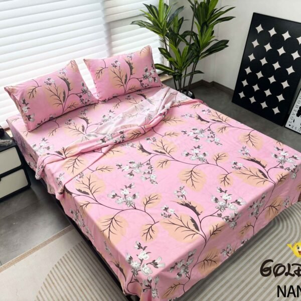 NANCY (1/2/3P) / SET DE SÁBANAS 4 PIEZAS ESTAMPADA (CAJA X 42 UNDS)