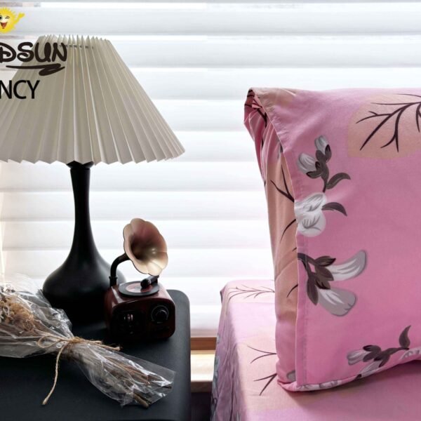 NANCY (1/2/3P) / SET DE SÁBANAS 4 PIEZAS ESTAMPADA (CAJA X 42 UNDS)