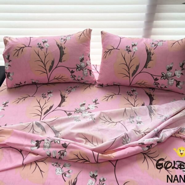 NANCY (1/2/3P) / SET DE SÁBANAS 4 PIEZAS ESTAMPADA (CAJA X 42 UNDS)