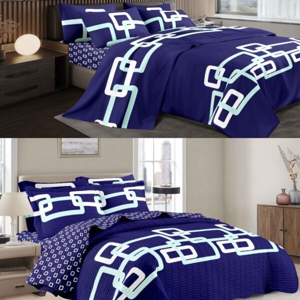 PER-1T2026 / SET DE COBERTOR 5 PIEZAS JUVENIL (FARDO X 20 UNDS)