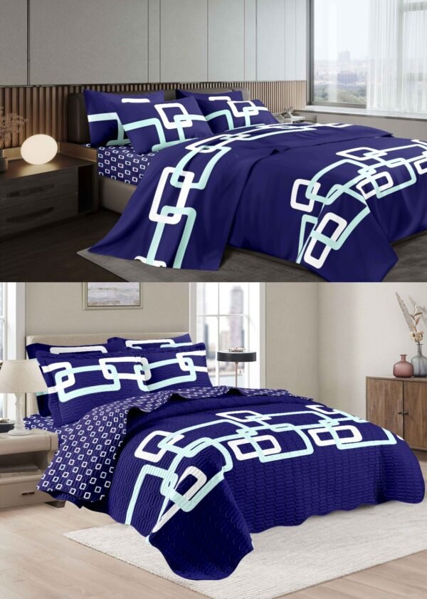 PER-1T2026 / SET DE COBERTOR 5 PIEZAS JUVENIL (FARDO X 20 UNDS)