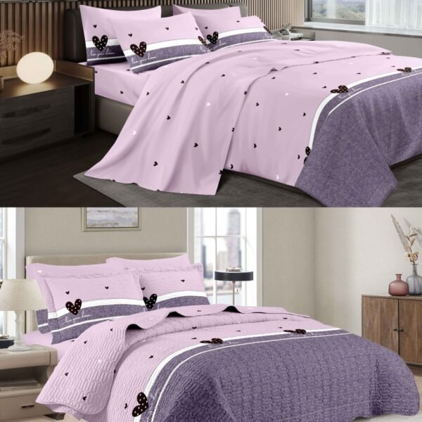 PER-1T2026 / SET DE COBERTOR 5 PIEZAS JUVENIL (FARDO X 20 UNDS)