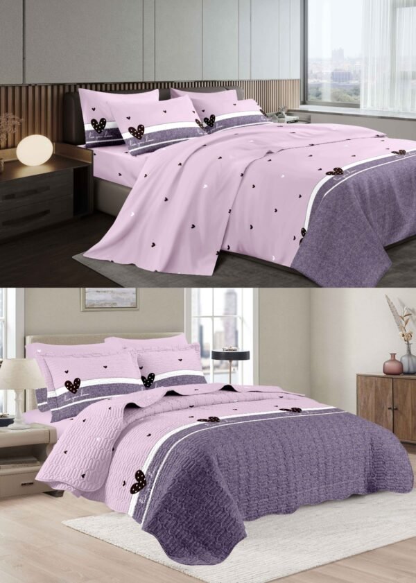 PER-1T2026 / SET DE COBERTOR 5 PIEZAS JUVENIL (FARDO X 20 UNDS)