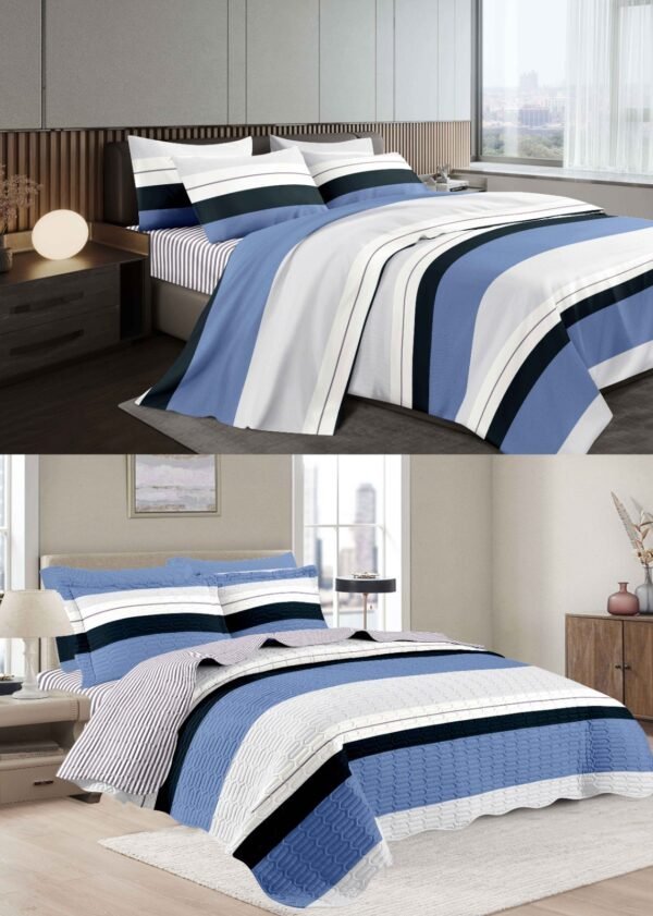 PER-1T2026 / SET DE COBERTOR 5 PIEZAS JUVENIL (FARDO X 20 UNDS)