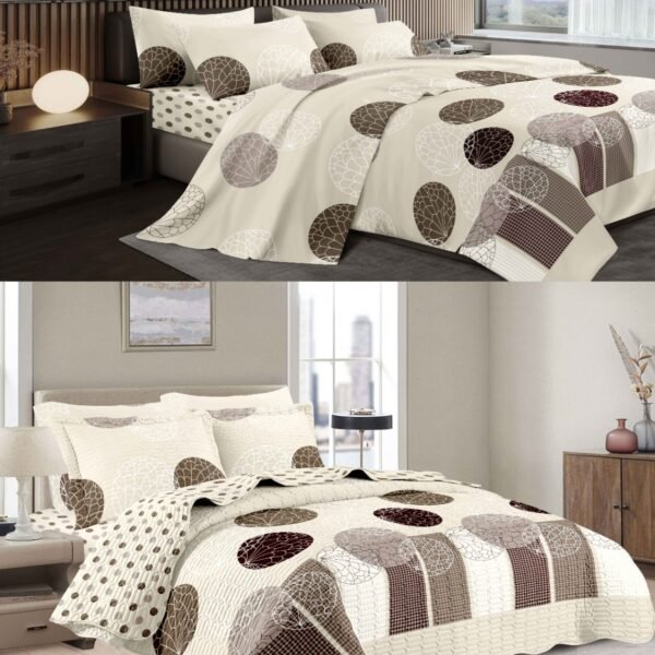 PER-1T2026 / SET DE COBERTOR 5 PIEZAS JUVENIL (FARDO X 20 UNDS)