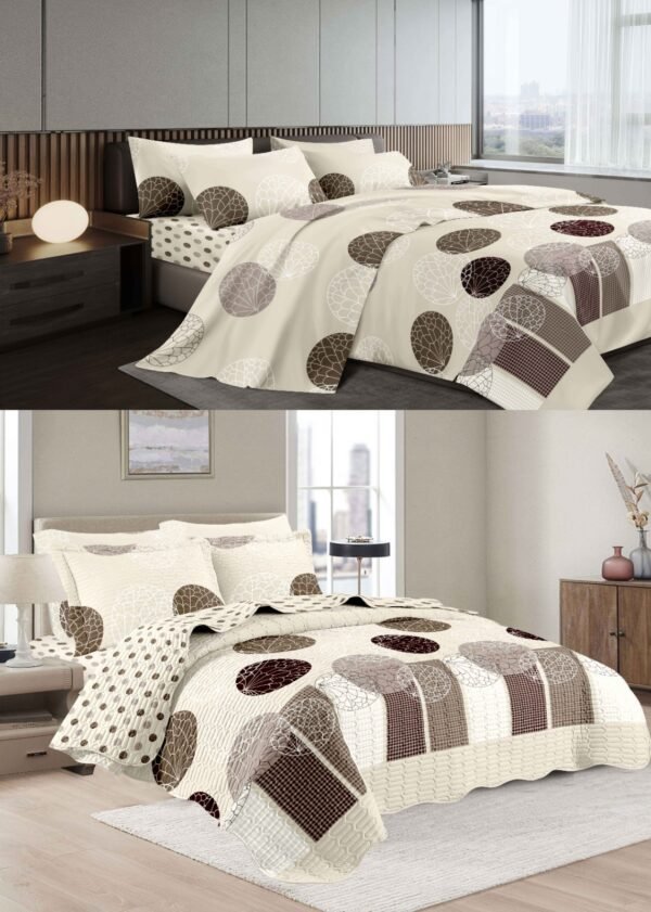 PER-1T2026 / SET DE COBERTOR 5 PIEZAS JUVENIL (FARDO X 20 UNDS)