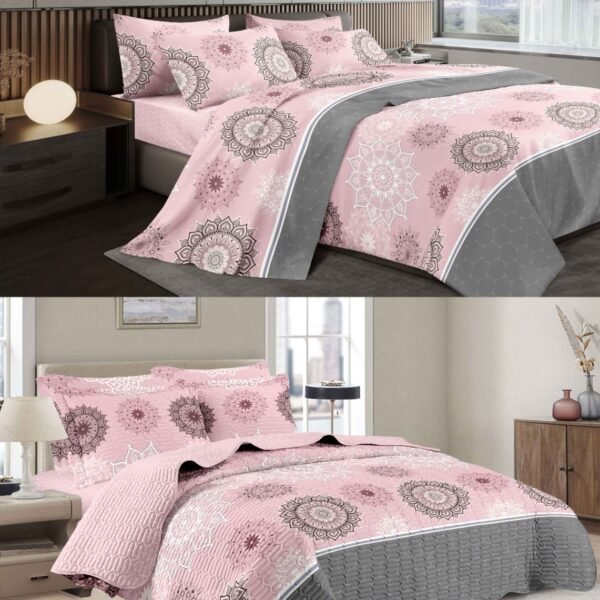 PER-1T2026 / SET DE COBERTOR 5 PIEZAS JUVENIL (FARDO X 20 UNDS)