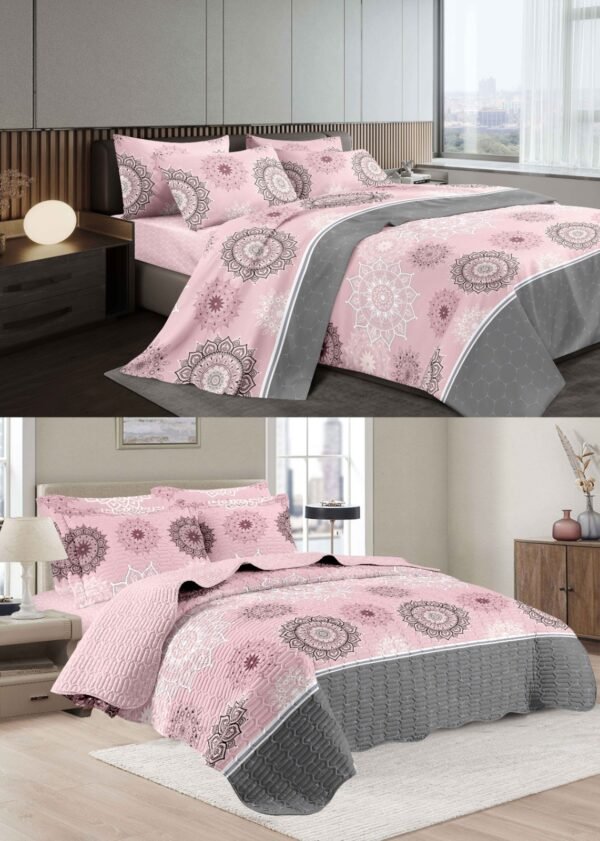 PER-1T2026 / SET DE COBERTOR 5 PIEZAS JUVENIL (FARDO X 20 UNDS)