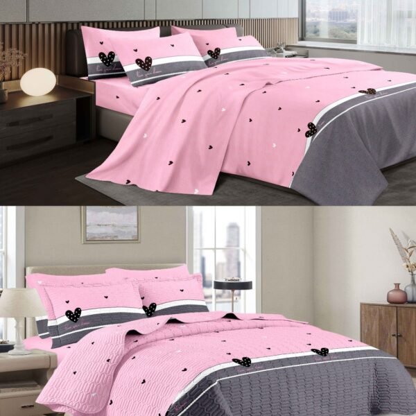 PER-1T2026 / SET DE COBERTOR 5 PIEZAS JUVENIL (FARDO X 20 UNDS)