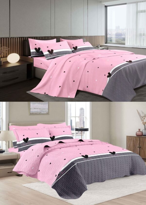 PER-1T2026 / SET DE COBERTOR 5 PIEZAS JUVENIL (FARDO X 20 UNDS)