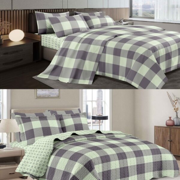 PER-1T2026 / SET DE COBERTOR 5 PIEZAS JUVENIL (FARDO X 20 UNDS)