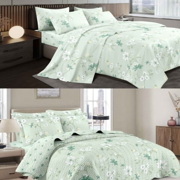 PER-1T2026 / SET DE COBERTOR 5 PIEZAS JUVENIL (FARDO X 20 UNDS)