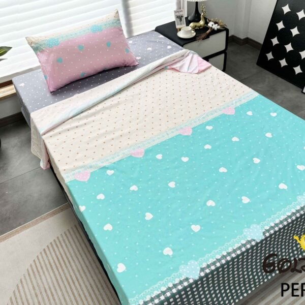 PER-1T2026 / SET DE COBERTOR 5 PIEZAS JUVENIL (FARDO X 20 UNDS)