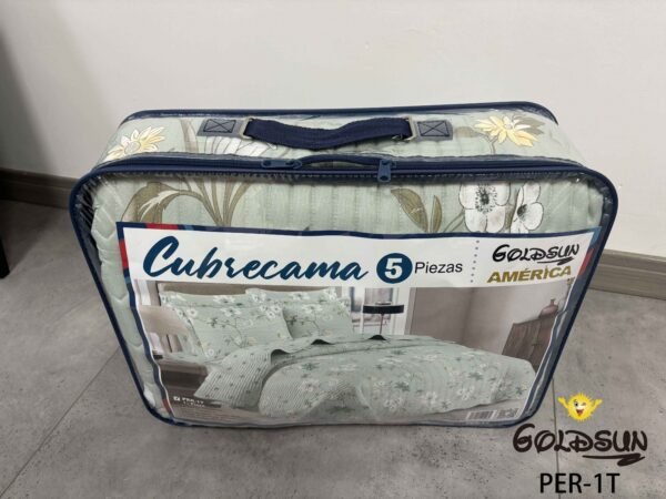 PER-1T2026 / SET DE COBERTOR 5 PIEZAS JUVENIL (FARDO X 20 UNDS)