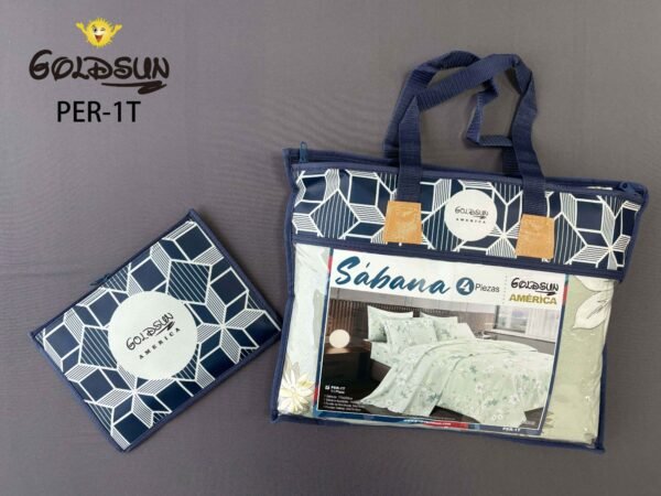 PER-1T2026 / SET DE COBERTOR 5 PIEZAS JUVENIL (FARDO X 20 UNDS)