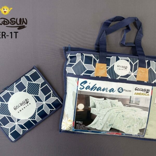 PER-1T2026 / SET DE COBERTOR 5 PIEZAS JUVENIL (FARDO X 20 UNDS)