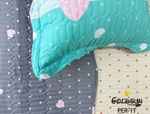 PER-1T2026 / SET DE COBERTOR 5 PIEZAS JUVENIL (FARDO X 20 UNDS)