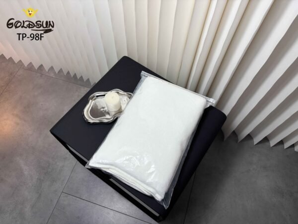 TP - 98F / TOALLA DE MICROFIBRA BLANCA HOTELERA 70 X 140 CM (FARDO X 15 DOC)