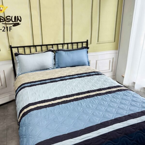 COBERTOR TELA CON CARNERO DELGADO 5 PIEZAS (FARDO X 20UNDS)