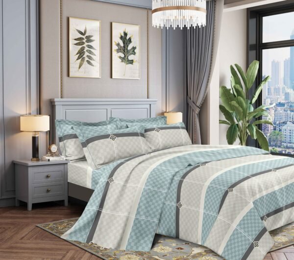 COBERTOR TELA CON CARNERO DELGADO 5 PIEZAS (FARDO X 20UNDS)