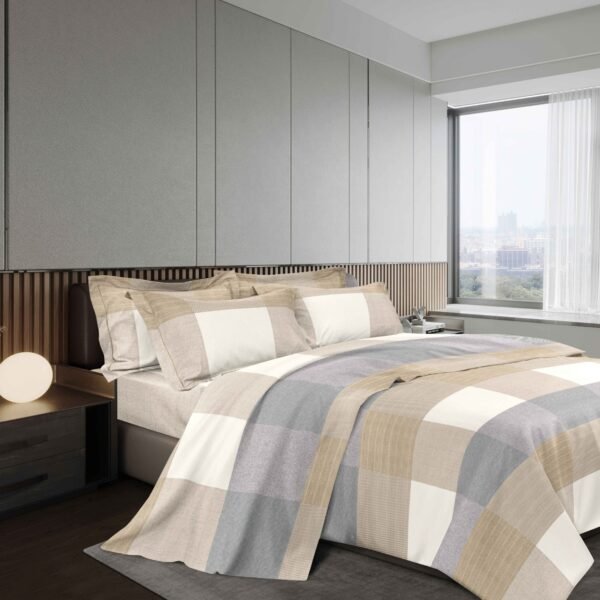 COBERTOR TELA CON CARNERO DELGADO 5 PIEZAS (FARDO X 20UNDS)