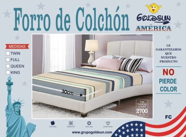 FORRO DE COLCHON 100% ALDOGON PREMIUM (CAJA X 32 UNDS)
