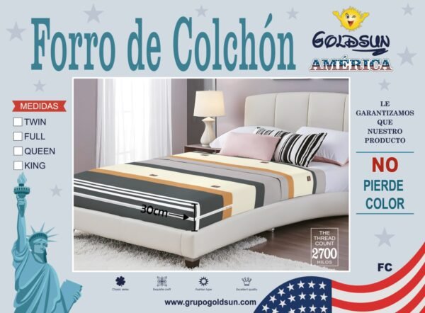 FORRO DE COLCHON 100% ALDOGON PREMIUM (CAJA X 32 UNDS)