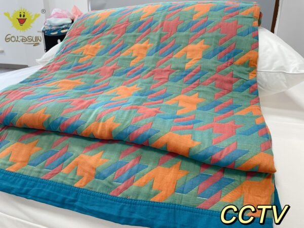 COLCHA DE LUJO 1 PIEZA MODELO ARABE  (FARDO X 30 UNDS)