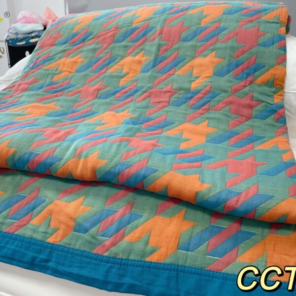 COLCHA DE LUJO 1 PIEZA MODELO ARABE  (FARDO X 30 UNDS)