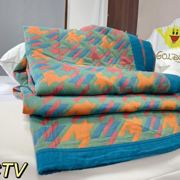 COLCHA DE LUJO 1 PIEZA MODELO ARABE  (FARDO X 30 UNDS)