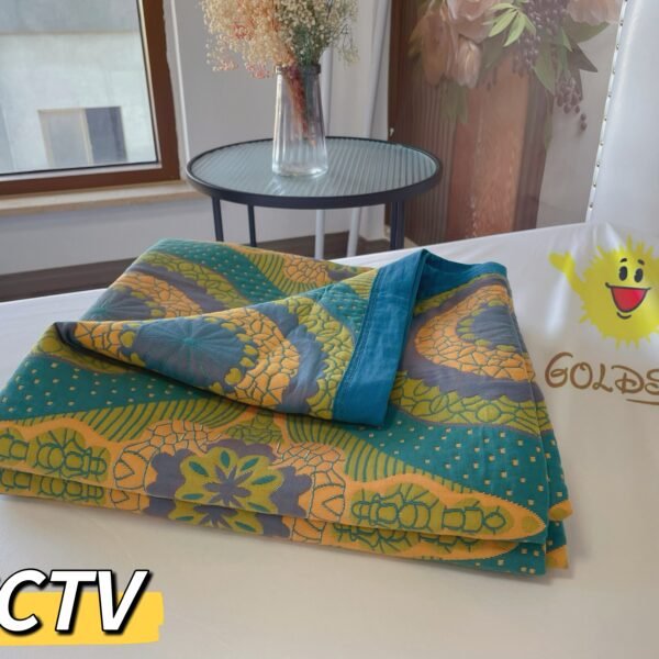 COLCHA DE LUJO 1 PIEZA MODELO ARABE  (FARDO X 30 UNDS)