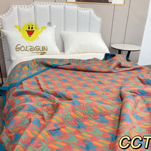 COLCHA DE LUJO 1 PIEZA MODELO ARABE  (FARDO X 30 UNDS)